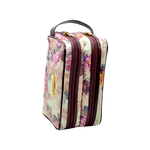 Necessaire Feminina Em Couro Floral Flower Ref: 27