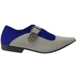 Sapato Masculino Em Couro Social Executivo Branco Cello Veneza Collection Ref: 7054