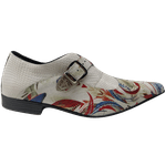 Sapato Masculino Em Couro Social Executivo Branco Coltrane Veneza Collection Ref: 7059
