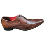 Sapato Masculino Italiano Em Couro Marrom Valentine Ref: 1044