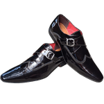 Sapato Masculino Italiano Em Couro Preto Neri Ref: 1057