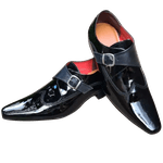 Sapato Masculino Italiano Em Couro Preto Hipnos Ref: 1060