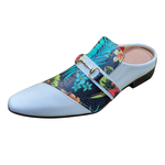 Babuche Masculino Dubai Em Couro Social Executivo Em Couro - Branco - Coníferas Ref: 816 Outlet