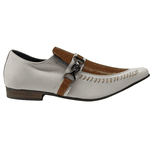 Sapato Masculino Em Couro Social Executivo Marrom Liv Veneza Collection Ref: 7081