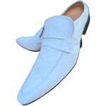 Babuche Masculino Dubai Em Couro Social Executivo Em Couro - Branco - Off White Ref: 2022