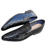Mocassim Masculino Dubai Em Couro Social Executivo Em Couro - Preto Bordado 3D - Jivago Ref: 680 