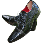 Sapato Masculino Italiano Em Couro Oxford Ref: 918 Preto
