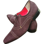 Sapato Masculino Italiano Em Couro Oxford Ref: 924 Marrom
