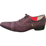 Sapato Masculino Italiano Em Couro Oxford Ref: 924 Marrom