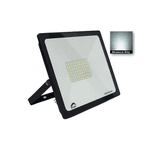 Refletor Super Led 100w Slim Branco Frio à Prova D'água