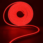 Mangueira Neon De Led Flexível 12v Rolo Com 50 Metros Vermelho