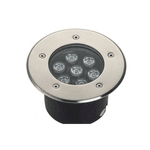 Luminária De Chão Balizador De Embutir Led 7w Verde a Prova D' água