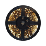 Fita Led Smd 12V 5 Metro 5050 Branco Quente Com Silicone IP65