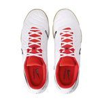 Chuteira Futsal Nike Tiempo (IC) - Branca/Laranja