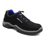 Sapato de Segurança em Microfibra – Preto e Azul – Estival – EN10021S2 - CA 44592