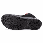 Bota de Segurança em Microfibra - Preto e Vermelho - Estival - EN10071S2 - CA 44558