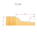 Fresa Para Almofadas 160 mm em Aço (35.06)