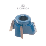 Fresa para Abrir Rasgo em Porta de Calha