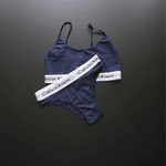 1 GRADE CONJUNTO FEMININO - 2P 3M 3G 2GG - COR MARINHO