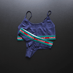 1 GRADE CONJUNTO FEMININO - 2P 3M 3G 2GG - COR MARINHO