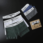 SuperLuxo 12 Cuecas em 3 Cores + 4 Caixas Grátis | M, G, GG 