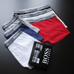 SuperLuxo 12 Cuecas em 3 Cores + 4 Caixas Grátis | M, G, GG 