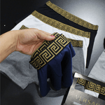 SuperLuxo 12 Cuecas em 3 Cores + 4 Caixas Grátis | M, G, GG 