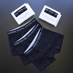 CUECA MALHA SUIÇA 12 Cuecas em 3 Cores + 4 Caixas Grátis | M, G, GG 