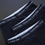 CUECA MALHA SUIÇA 12 Cuecas em 3 Cores + 4 Caixas Grátis | M, G, GG 