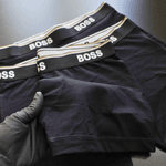 CUECA MALHA SUIÇA 12 Cuecas em 3 Cores + 4 Caixas Grátis | M, G, GG 