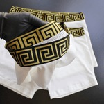 CUECA MALHA SUIÇA 12 Cuecas em 3 Cores + 4 Caixas Grátis | M, G, GG 