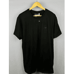 Camisa Peruana Armani Preto Simbolo Pequeno