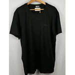 Camisa Peruana diesel Preta Escrita No Peito pequeno 