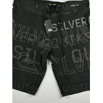 Bermuda Surf Quiksilver preta e branca
