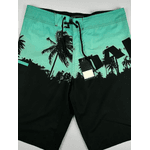 Bermuda Surf Quiksilver verde agua e preta