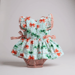 BODY VESTIDO BABY-LISTRA E LAÇOS
