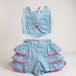 CONJUNTO LUANA - AZUL CLARO