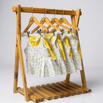 Conjunto Sarinha - Floral amarelo