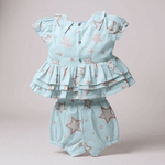 Conjunto Uyara-estrela rose