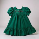 VESTIDO EVELYN BORDADO-verde