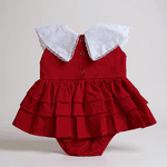 BODY VESTIDO FLORESCER-vermelho