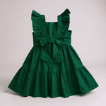 VESTIDO MARRIE bordado-verde