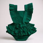  ROMPER BABADO -verde