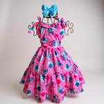 VESTIDO VANESSA-stitch rosa