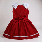 VESTIDO BEBEL- vermelho