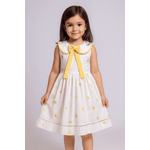 VESTIDO BEBEL-estrela dourada