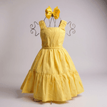 Vestido Hadassa -Amarelo