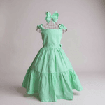 Vestido Mari laços - Verde