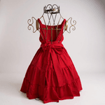 VESTIDO MARISOL BORDADO - VERMELHO