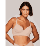 Sutiã Meia Taça Plus Size Chocolate